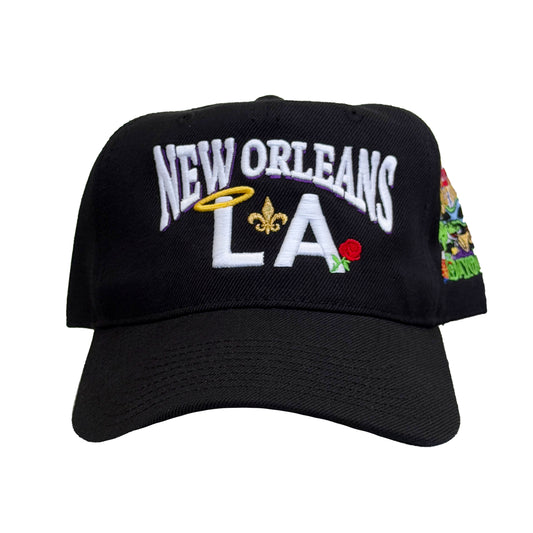 SBSD New Orleans (mardis gras) unstructured cap