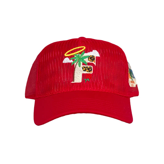 SBSD Florida mesh cap (red)