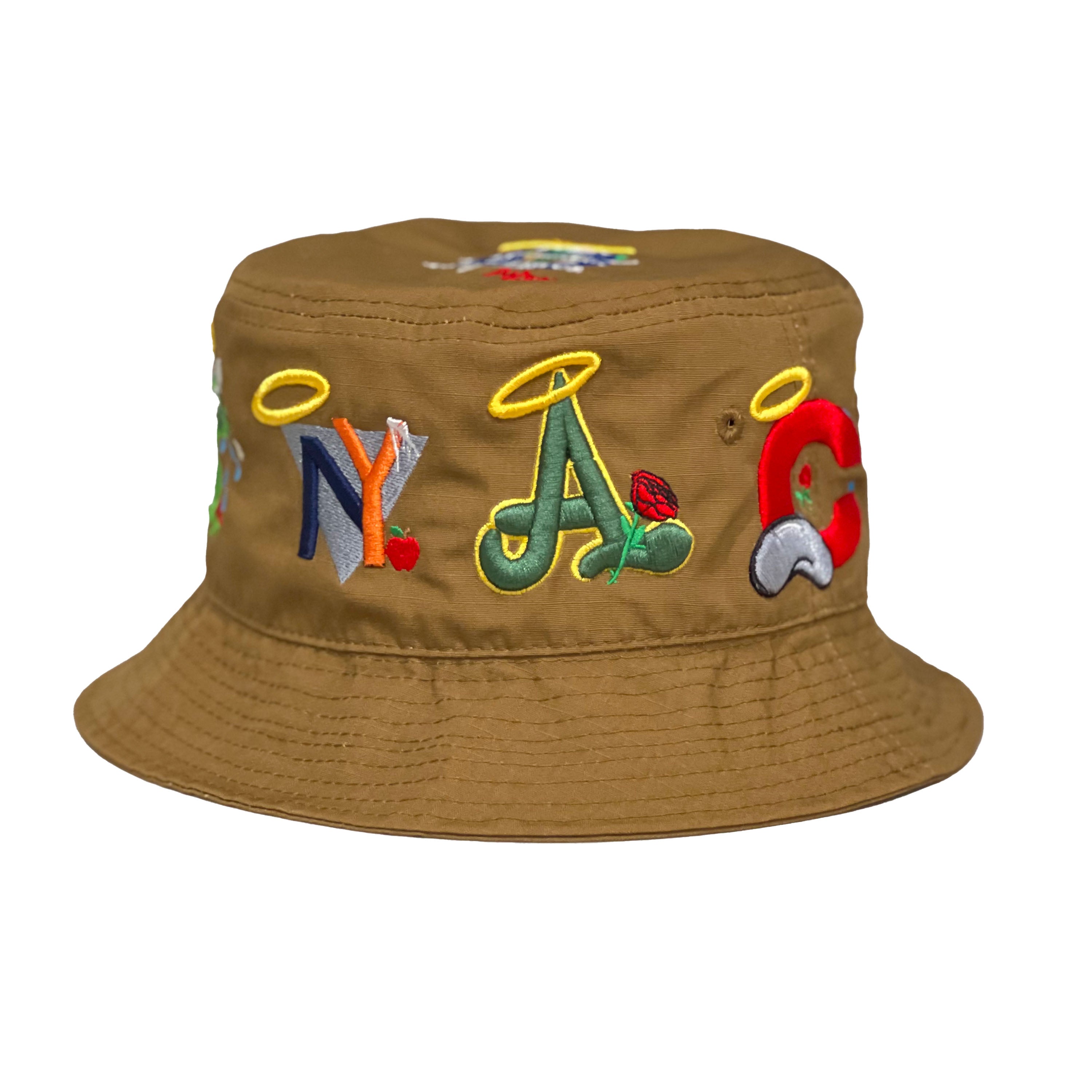 SBSD Crown of Halos Bucket hat season 3 (camel) – PHEIT