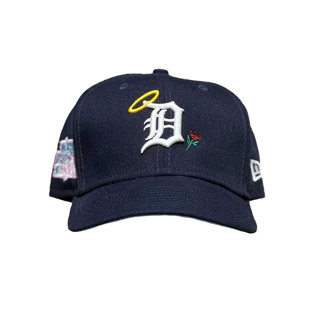 Detroit Tigers 1984 World Series New Era 59Fifty Fitted Hat (Navy Green  Under Brim)